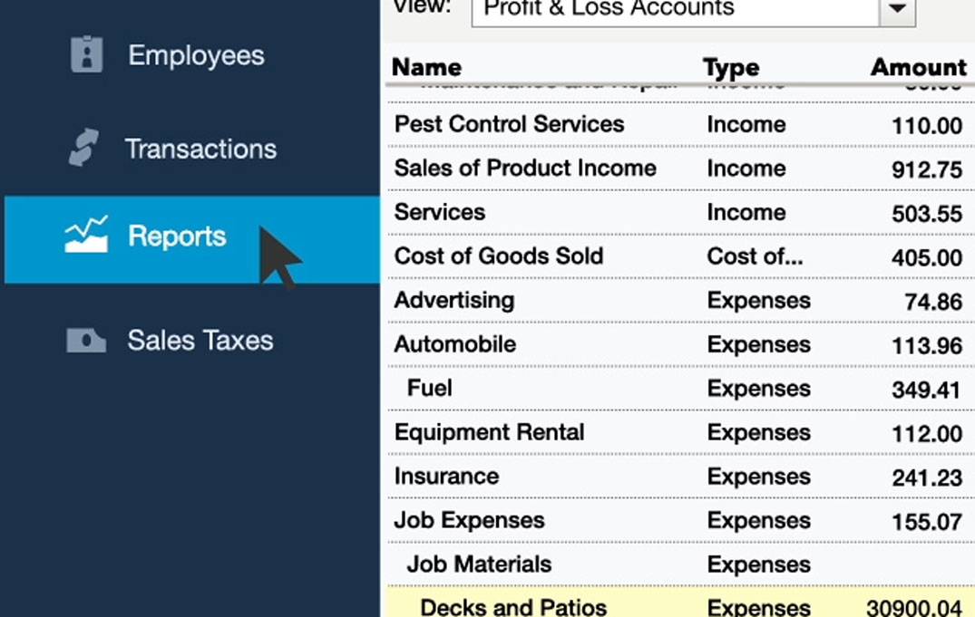 specify classes to be included in quickbooks for mac reports?